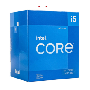 CPU INTEL CORE I5-12400F (UPTO 4.4GHZ, 6 NHÂN 12 LUỒNG, 18MB CACHE, 65W) - SOCKET LGA 1700 BOX CH
